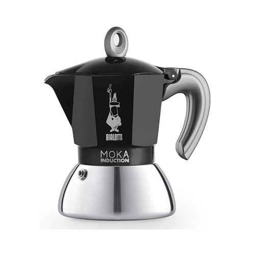 CAFETERA BIALETTI MOKA 2TZAS INDUCC NEGRA NEW2020